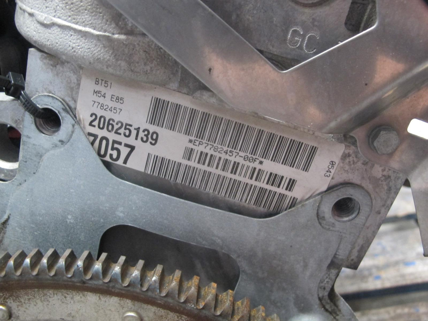 03-05 BMW E85 Z4 3.0L M54 M54B30 A/T Complete Engine Motor 96k Miles