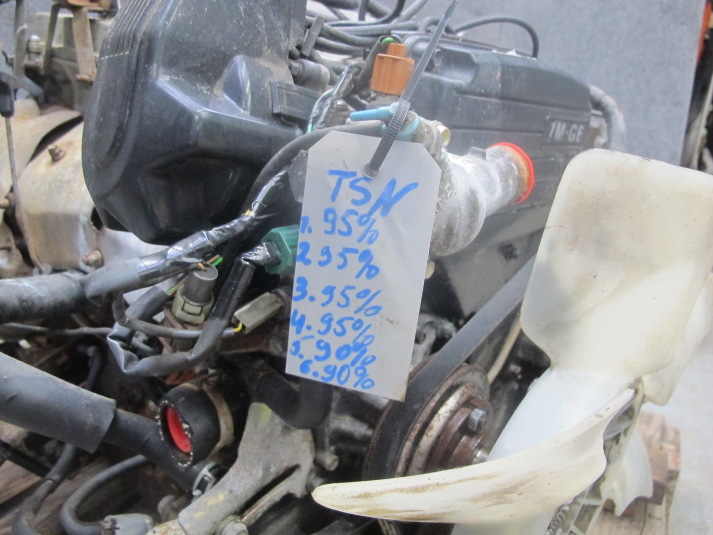 1989 Toyota Supra MA70L MK3 3.0L 7MGE Complete Engine Motor 128K Miles