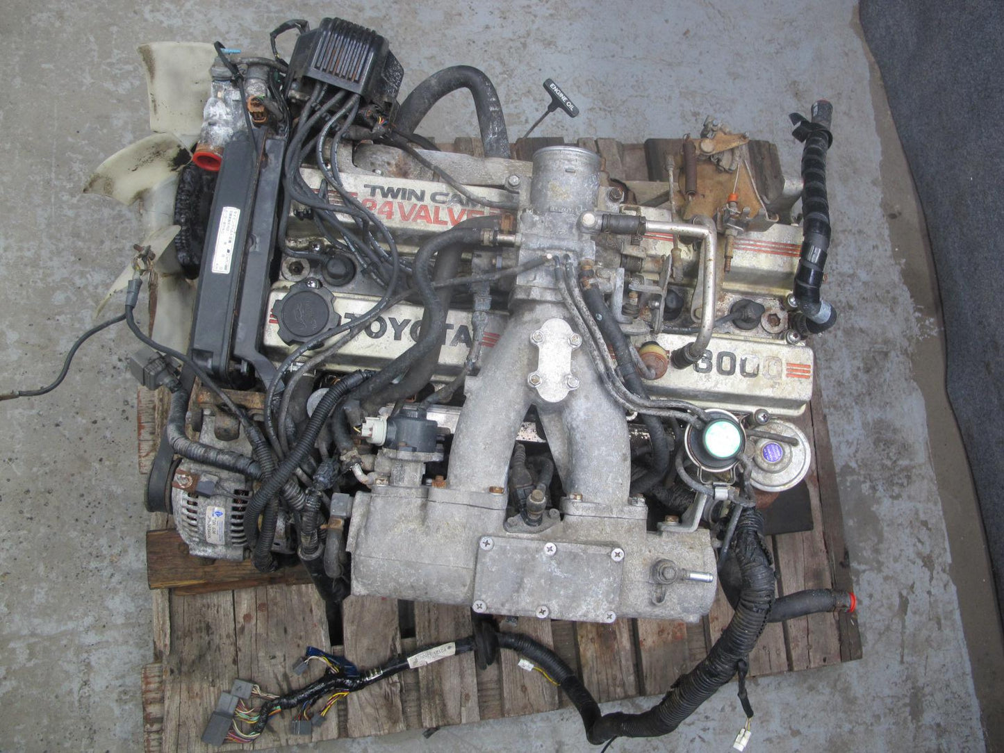 1989 Toyota Supra MA70L MK3 3.0L 7MGE Complete Engine Motor 128K Miles