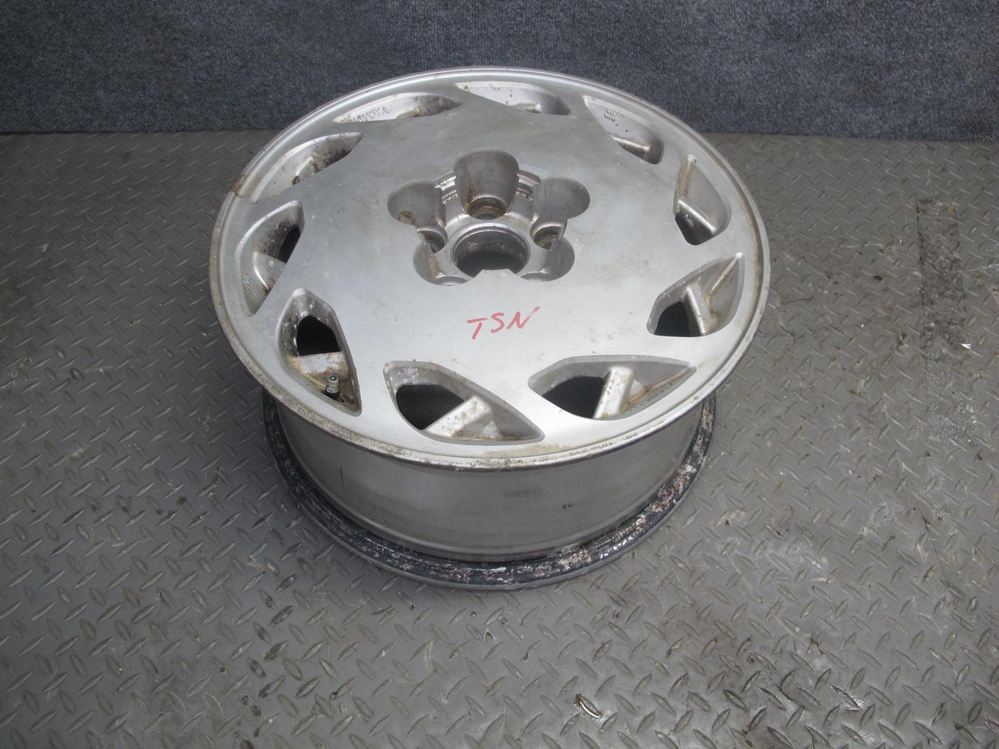 86-90 Toyota Supra MK3 Factory Right R16 16" Alloy Wheel Rim 16x7J ET37 OEM