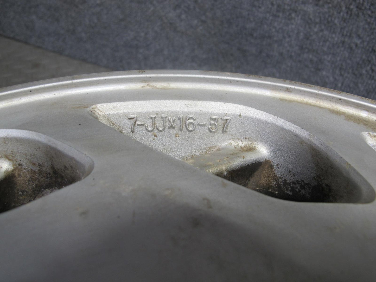 86-90 Toyota Supra MK3 Factory Right R16 16" Alloy Wheel Rim 16x7J ET37 OEM