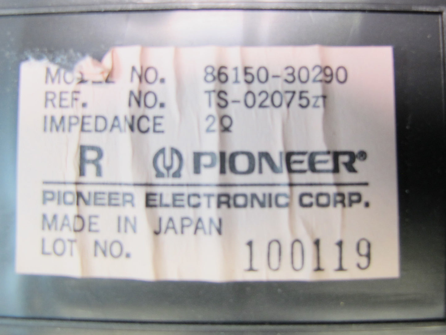 98-04 Lexus GS400 GS430 GS300 Set of 2 Front Left & Right Door Speaker OEM