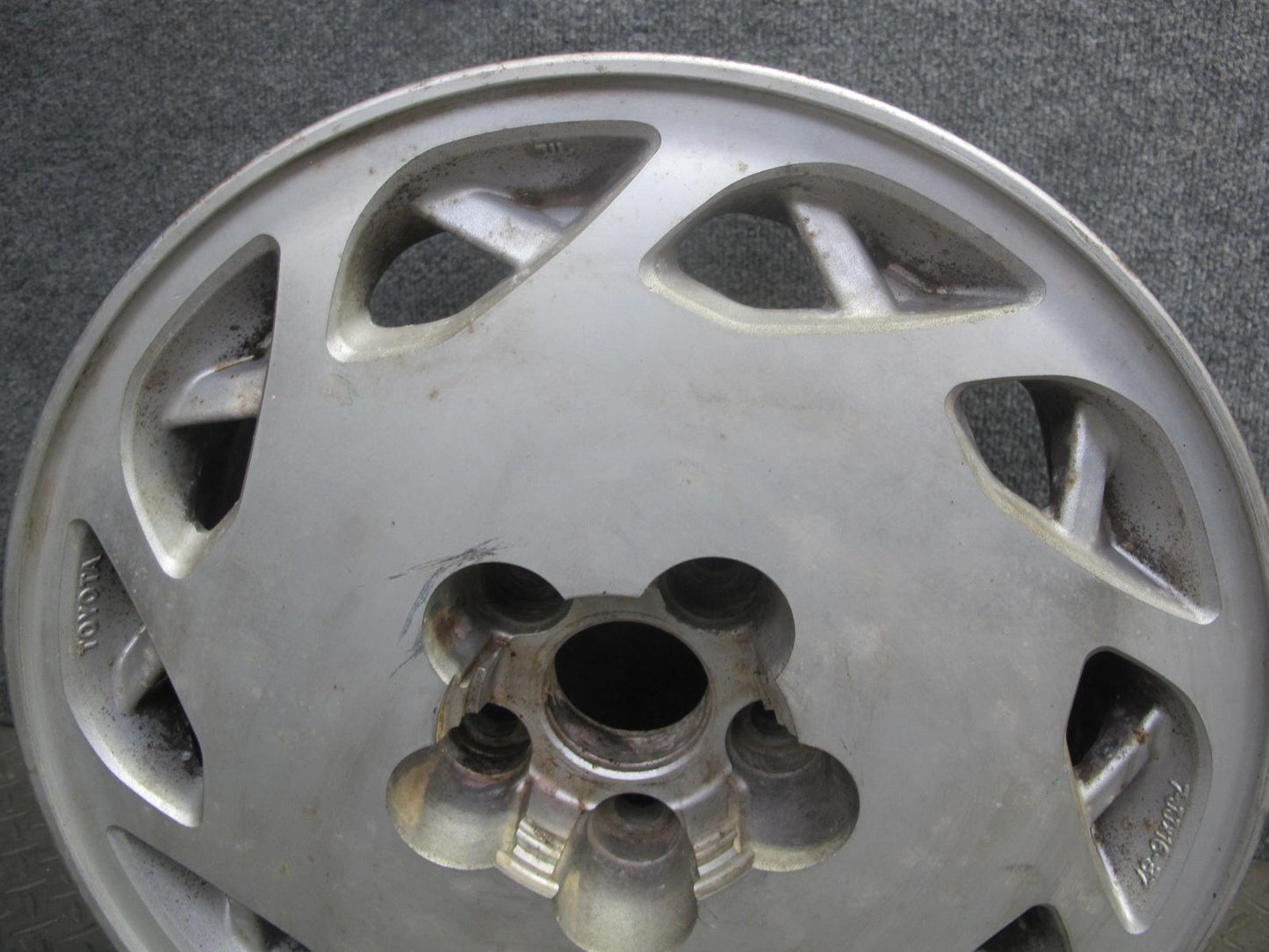 86-90 Toyota Supra MK3 Factory Left R16 16" Alloy Wheel Rim 16x7J ET37 OEM