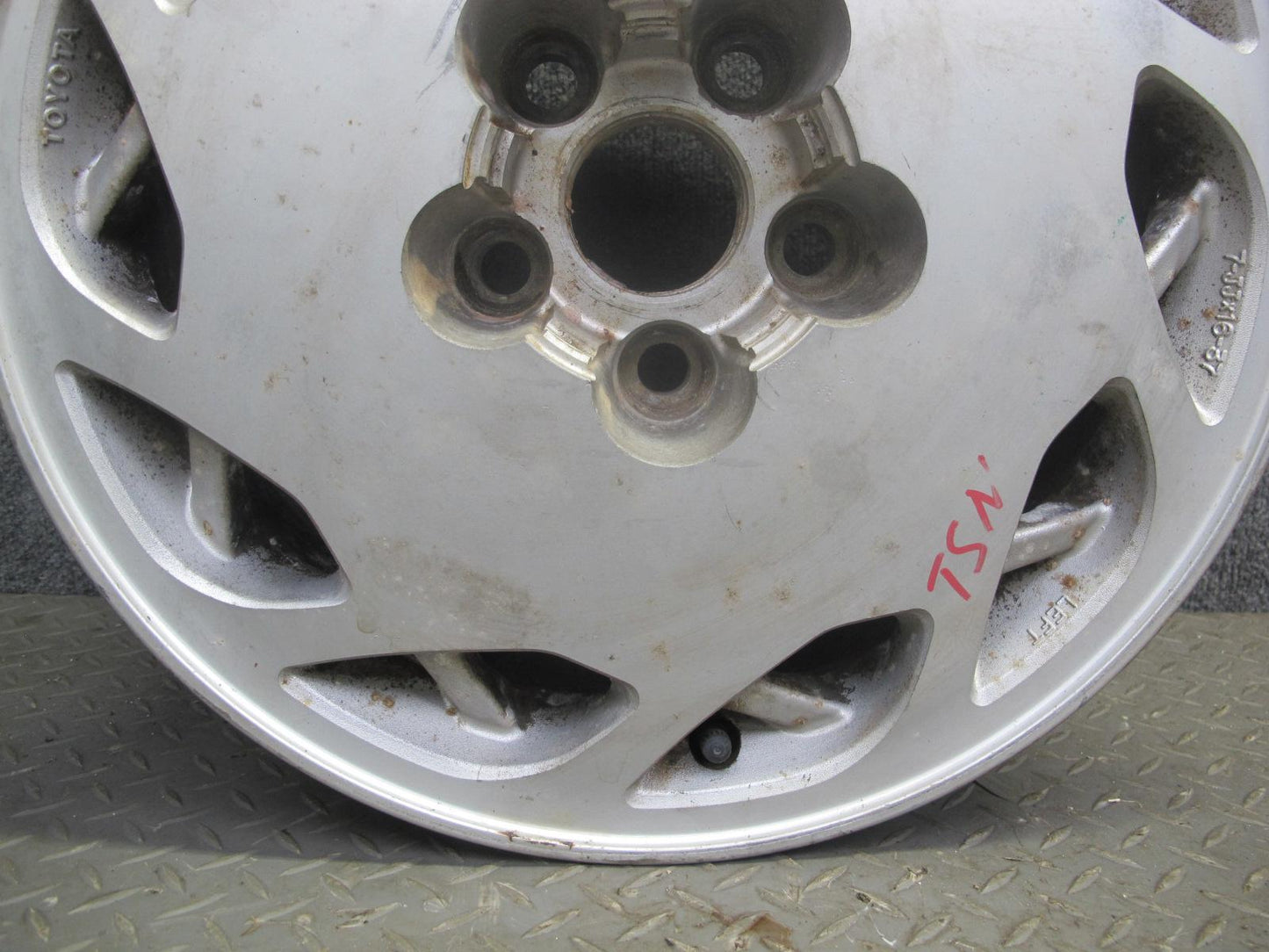 86-90 Toyota Supra MK3 Factory Left R16 16" Alloy Wheel Rim 16x7J ET37 OEM