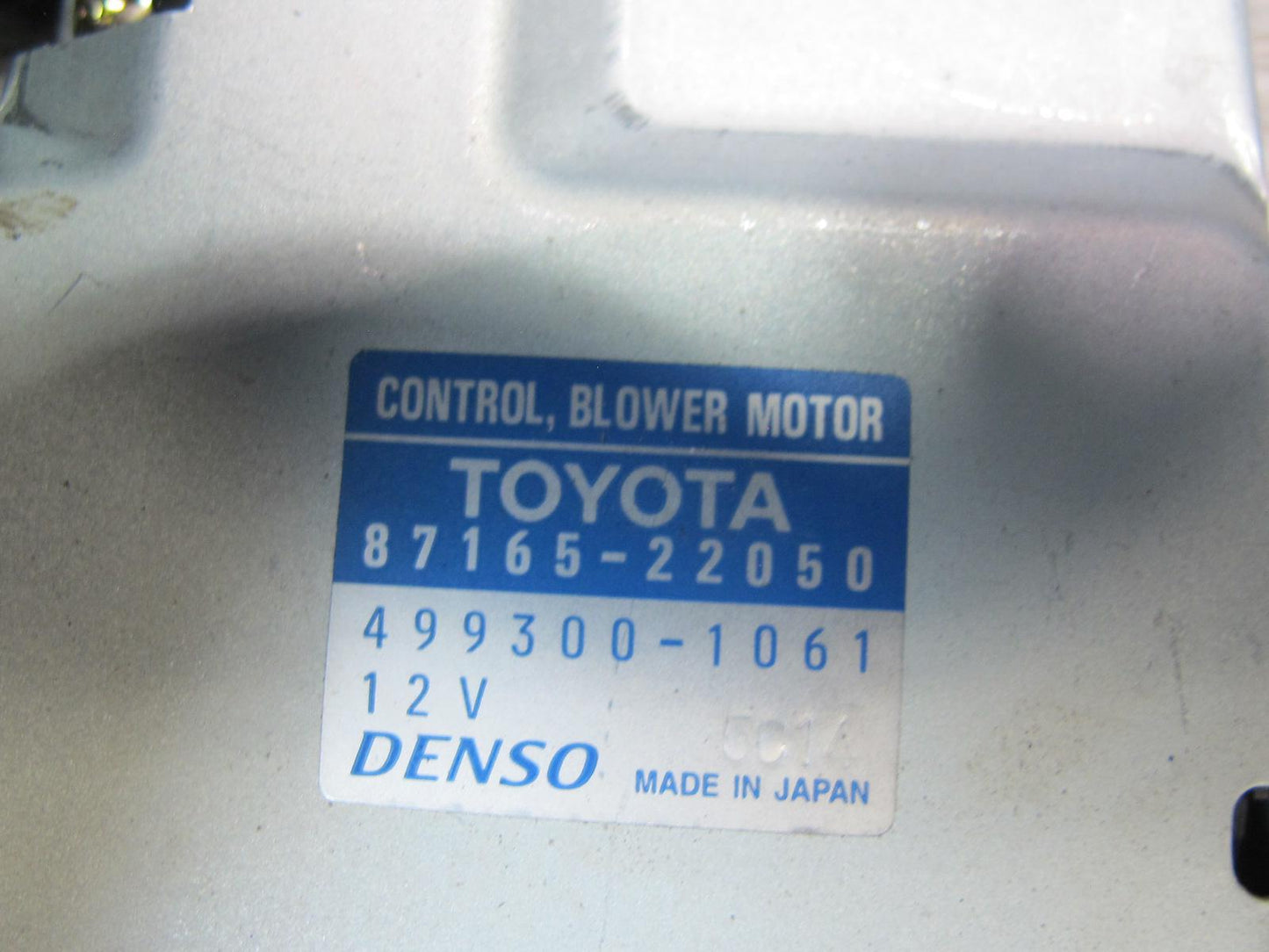 01-05 Lexus GS430 GS300 A/C Heater Blower Motor Fan Control Module Set OEM