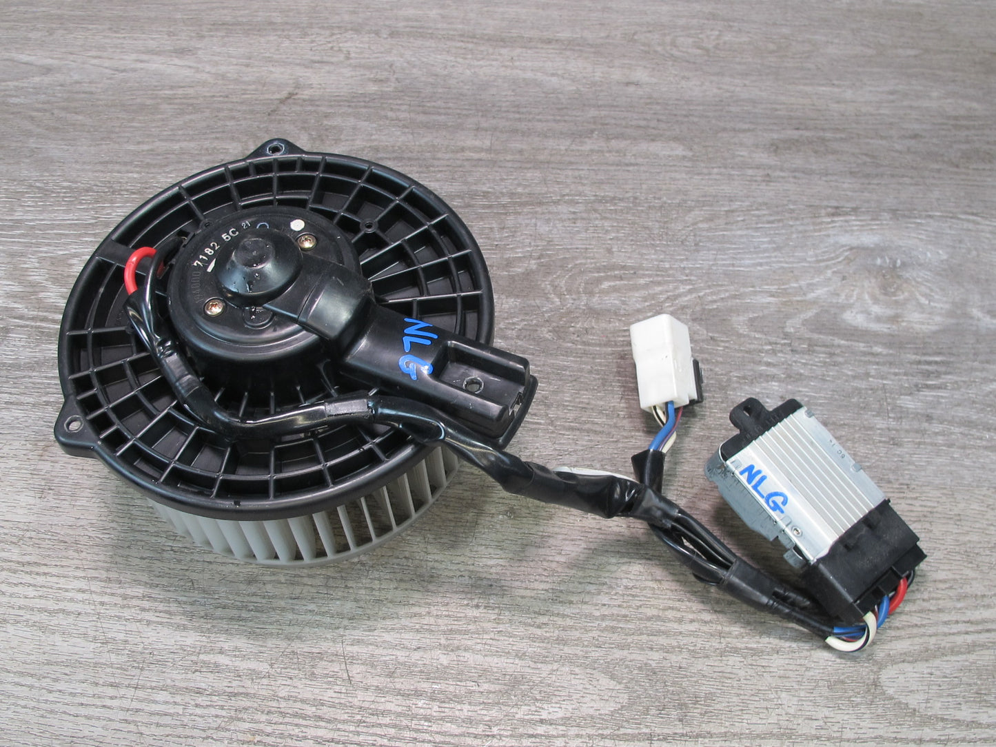 01-05 Lexus GS430 GS300 A/C Heater Blower Motor Fan Control Module Set OEM