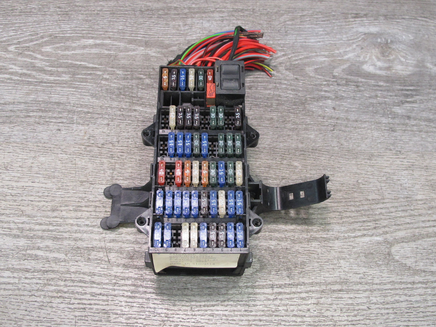 2000-2004 Porsche Boxster 986 Fuse Relay Junction Box Module Unit