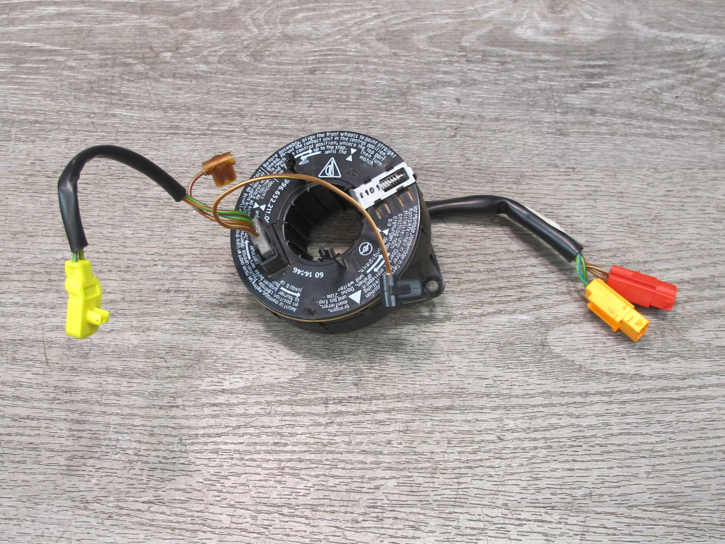 97-04 PORSCHE BOXSTER 986 STEERING COLUMN CLOCK SPRING 99665221100 OEM