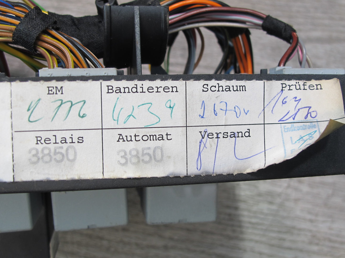 2000-2004 Porsche Boxster 986 Junction Fuse Relay Box Module Unit