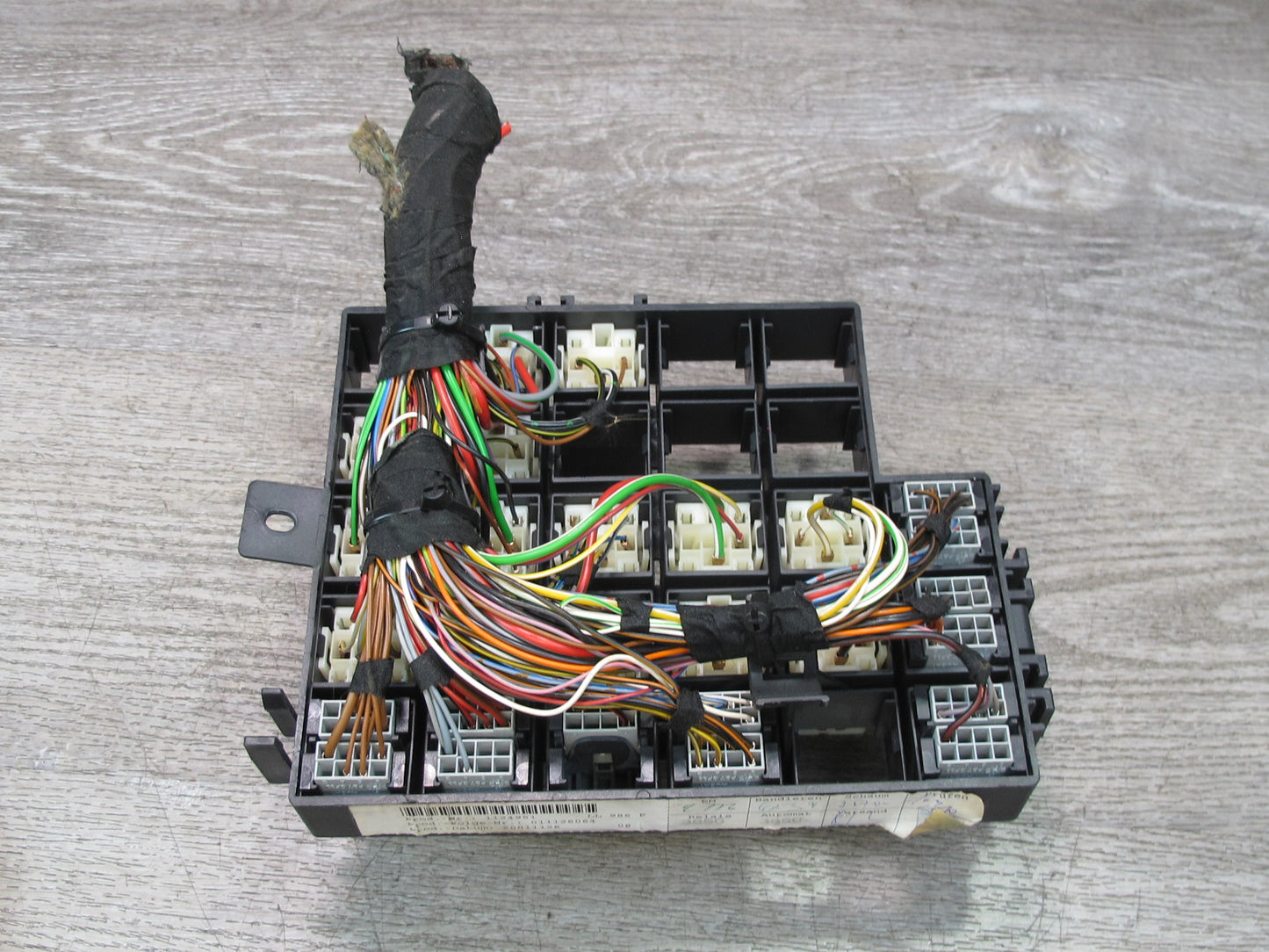 2000-2004 Porsche Boxster 986 Junction Fuse Relay Box Module Unit