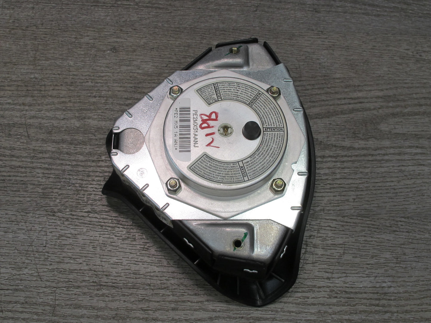 99-04 PORSCHE BOXSTER 986 FRONT LEFT DRIVER SIDE STEERING WHEEL SRS AIRBAG OEM