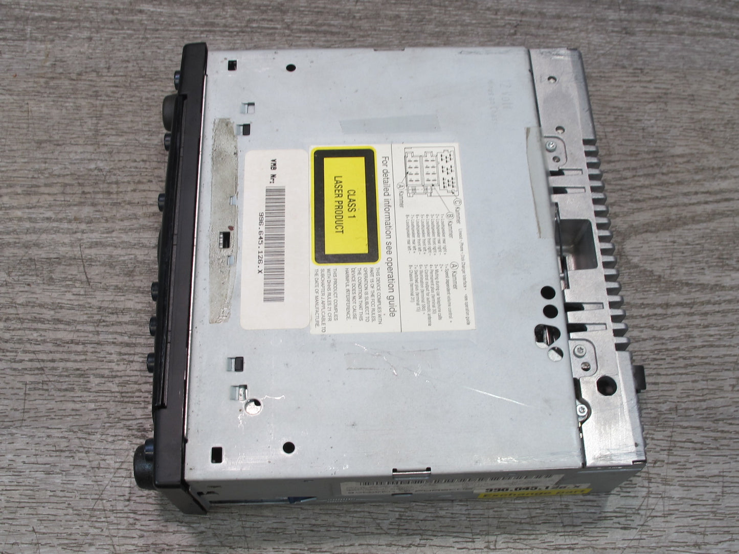 1999-2002 Porsche Boxster 986 CDR220 CD Disc Radio Audio Player Receiver