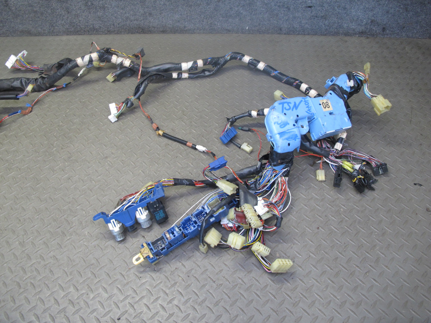 89-90 Toyota Supra MA70L 7MGE M/T Engine Bay & Body Interior Wiring Harness OEM
