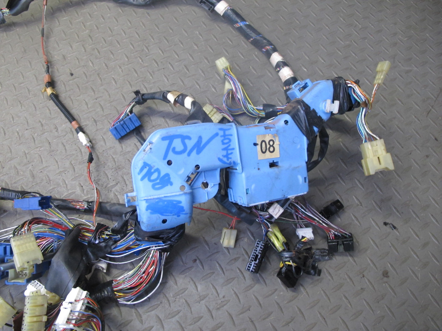 89-90 Toyota Supra MA70L 7MGE M/T Engine Bay & Body Interior Wiring Harness OEM