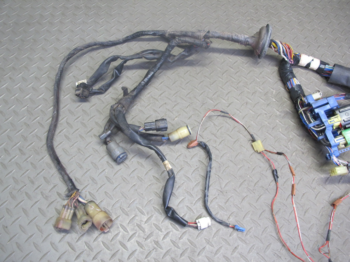 89-90 Toyota Supra MA70L 7MGE M/T Engine Bay & Body Interior Wiring Harness OEM