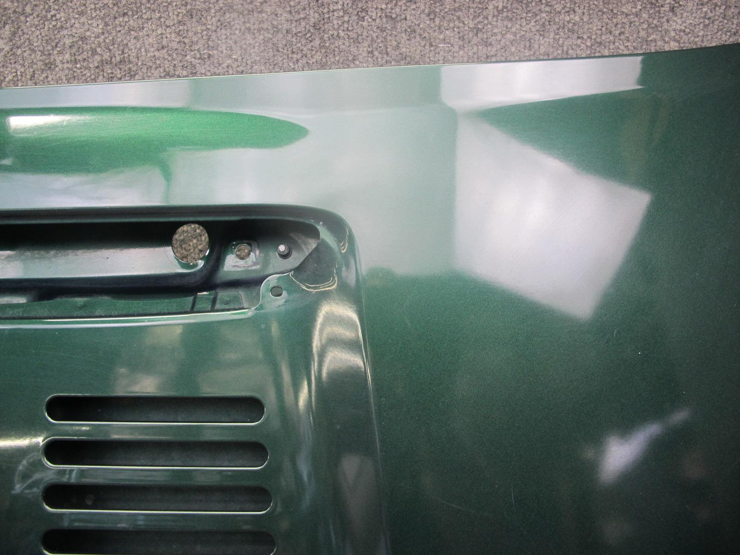 00-05 Toyota MR2 Spyder ZZW30L Rear Trunk Deck Lid Shell Panel Green OEM