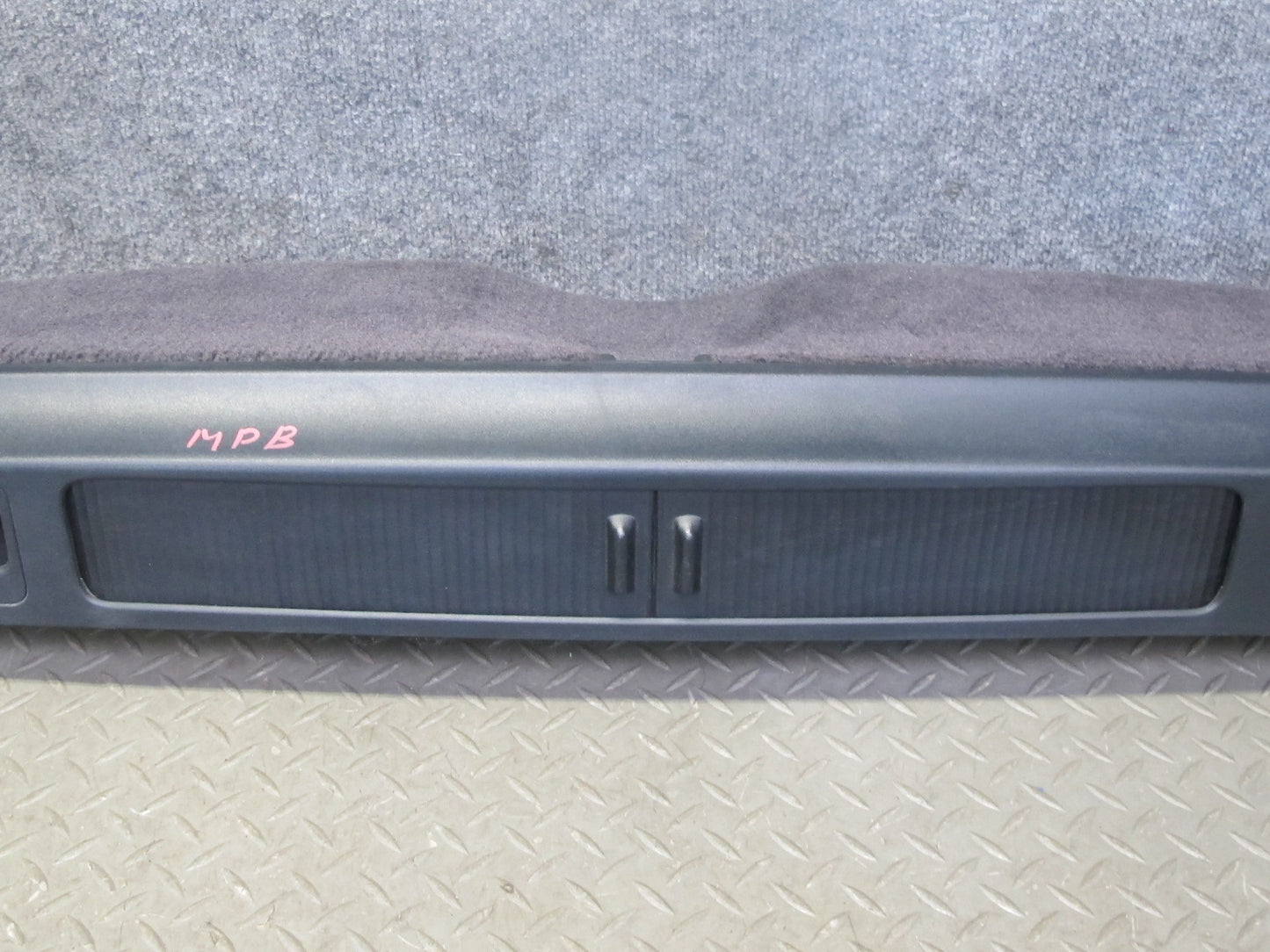 2002-2004 Porsche Boxster 986 Rear Parcel Shelf Speaker Box Subwoofer Trim Panel