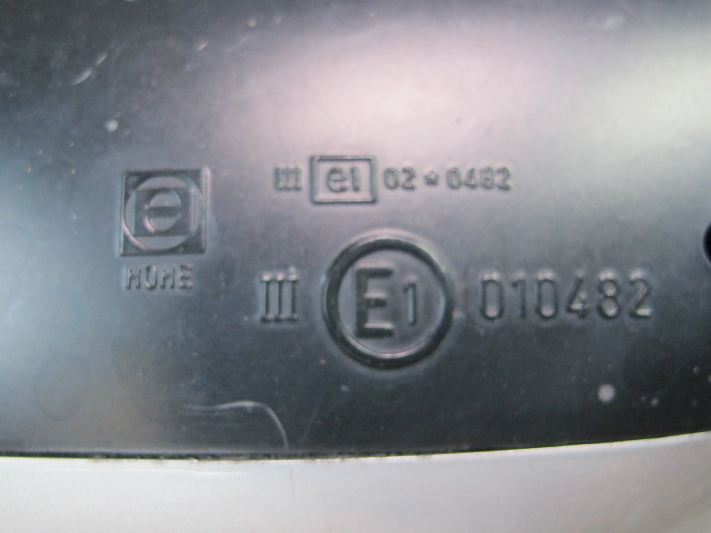 1997-2004 Porsche Boxster 986 Right Door Exterior Side View Heated Mirror Silver