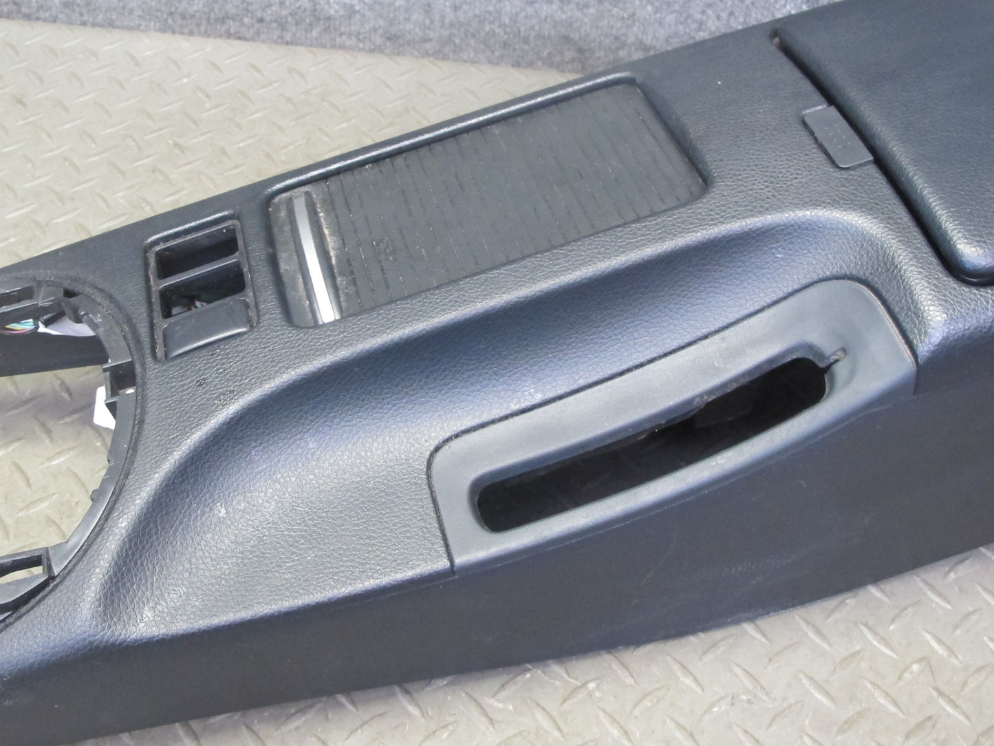 07-09 Nissan 350Z Z33 Convertible A/T Center Console Trim Cover Panel Black OEM