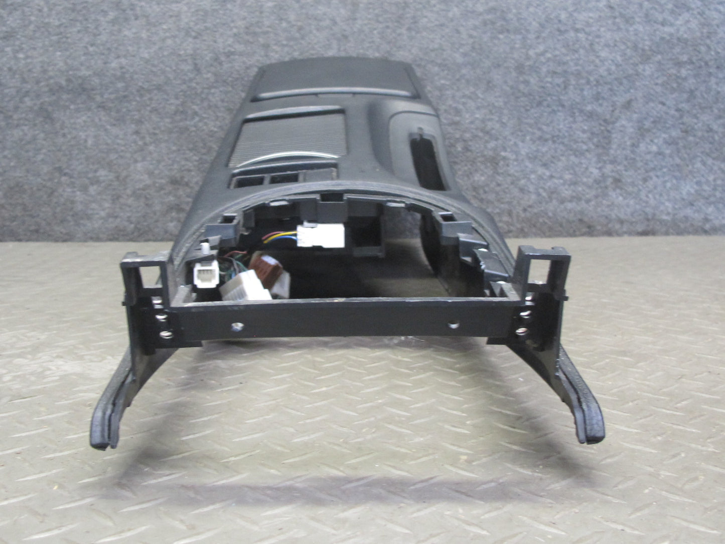07-09 Nissan 350Z Z33 Convertible A/T Center Console Trim Cover Panel Black OEM