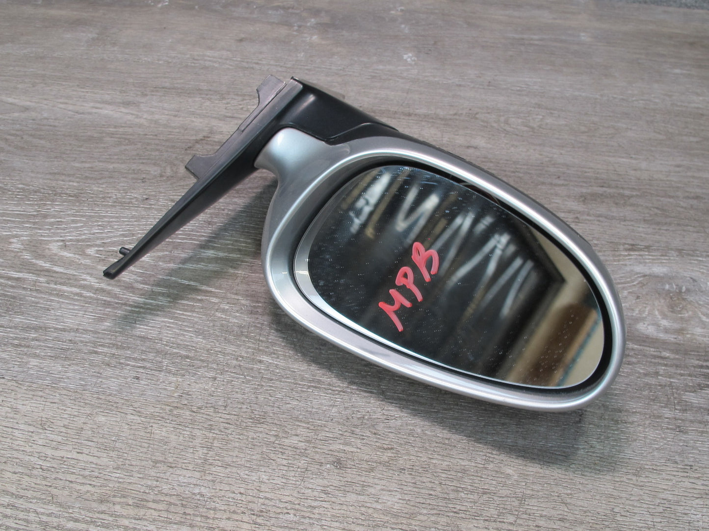 1997-2004 Porsche Boxster 986 Left Door Exterior Side View Heated Mirror Silver