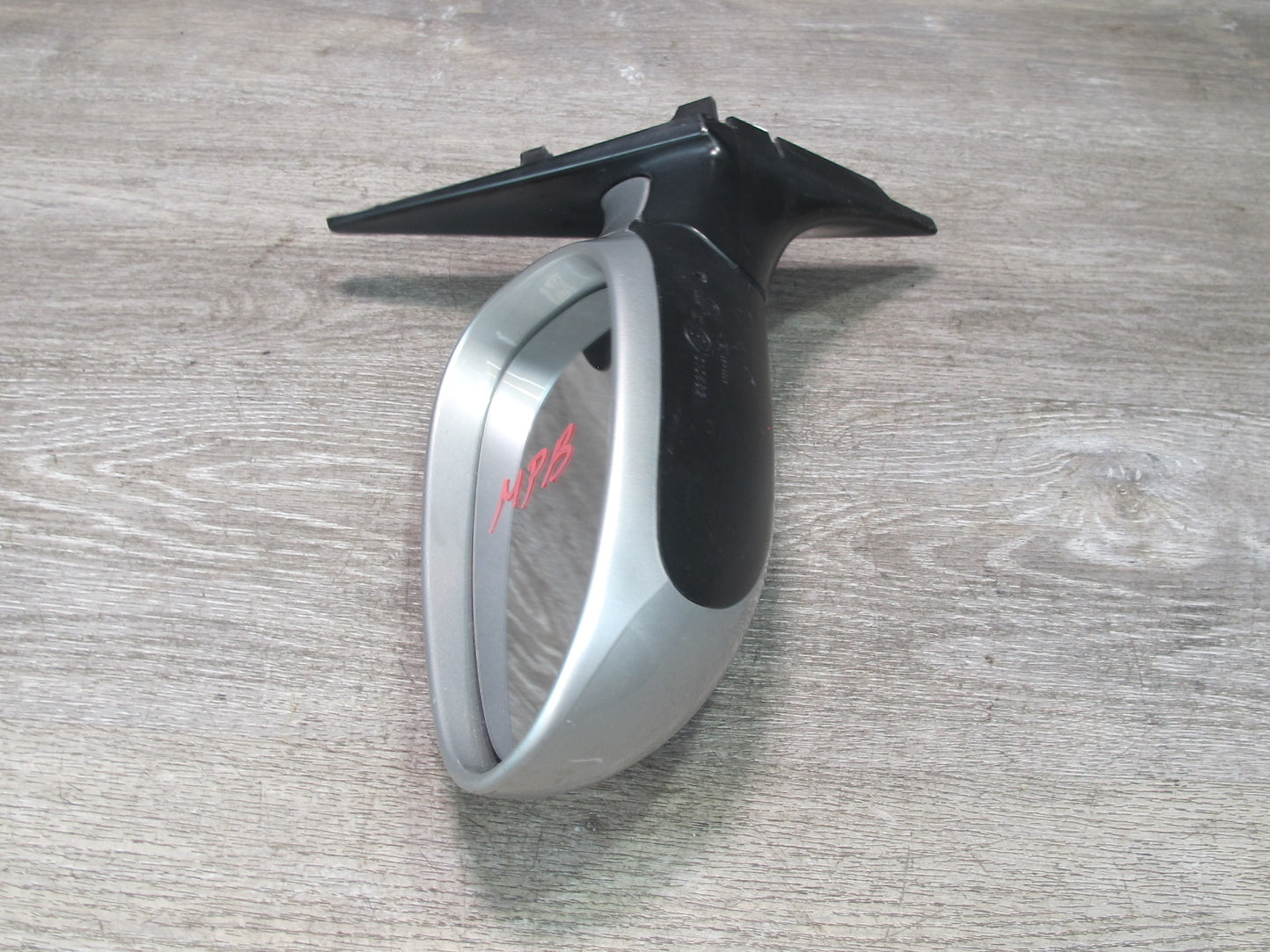 1997-2004 Porsche Boxster 986 Left Door Exterior Side View Heated Mirror Silver
