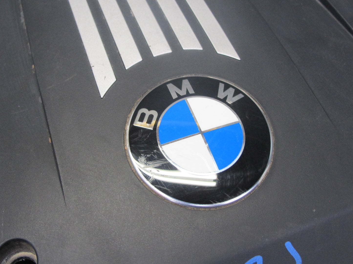 06-08 BMW E86 E85 Z4 3.0L N52 Set of 2 Engine Motor Trim Cover Panel 7575032 OEM