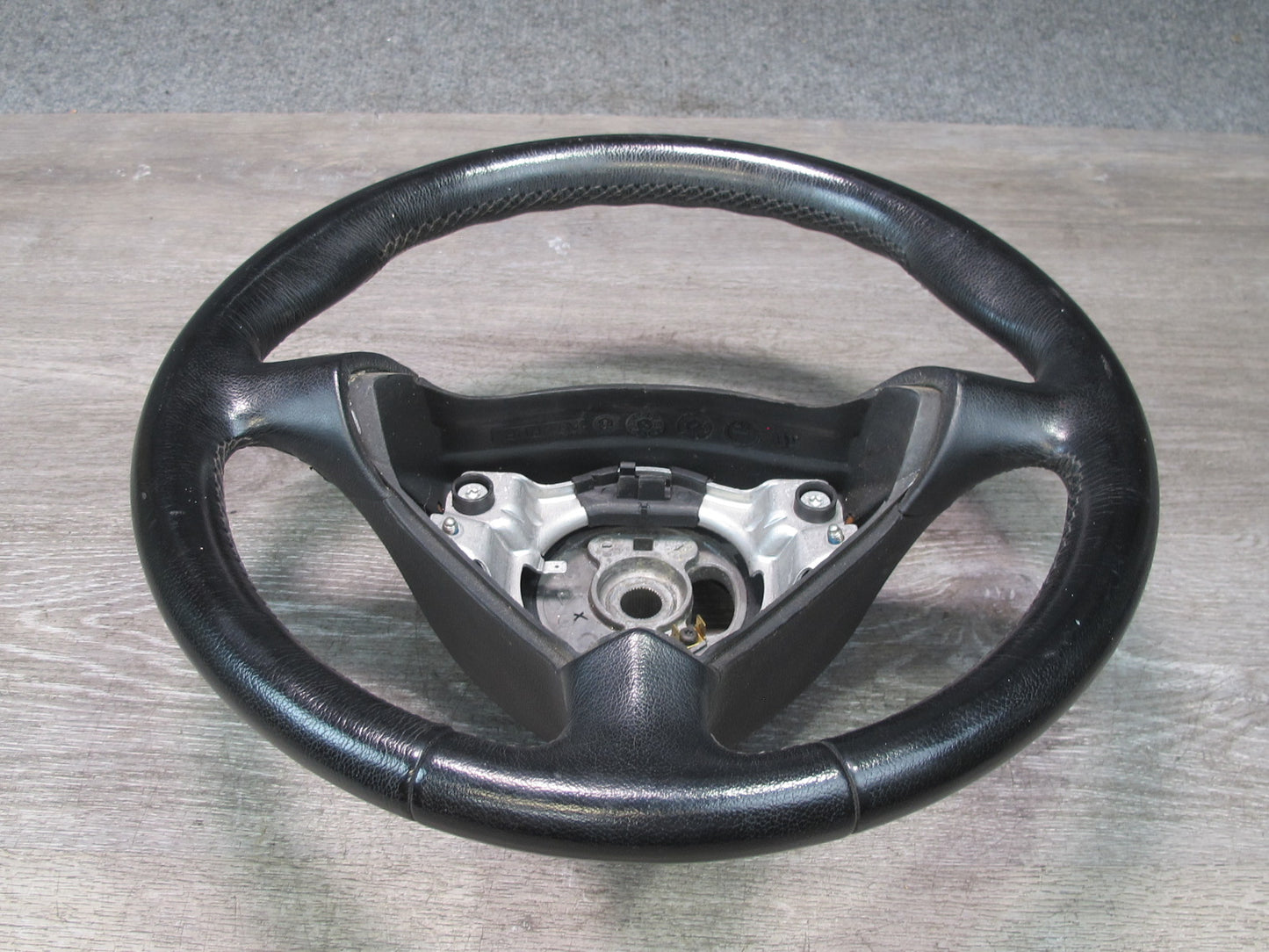 2000-2004 Porsche Boxster 986 M/T 3-SPOKE Driver Steering Leather Black