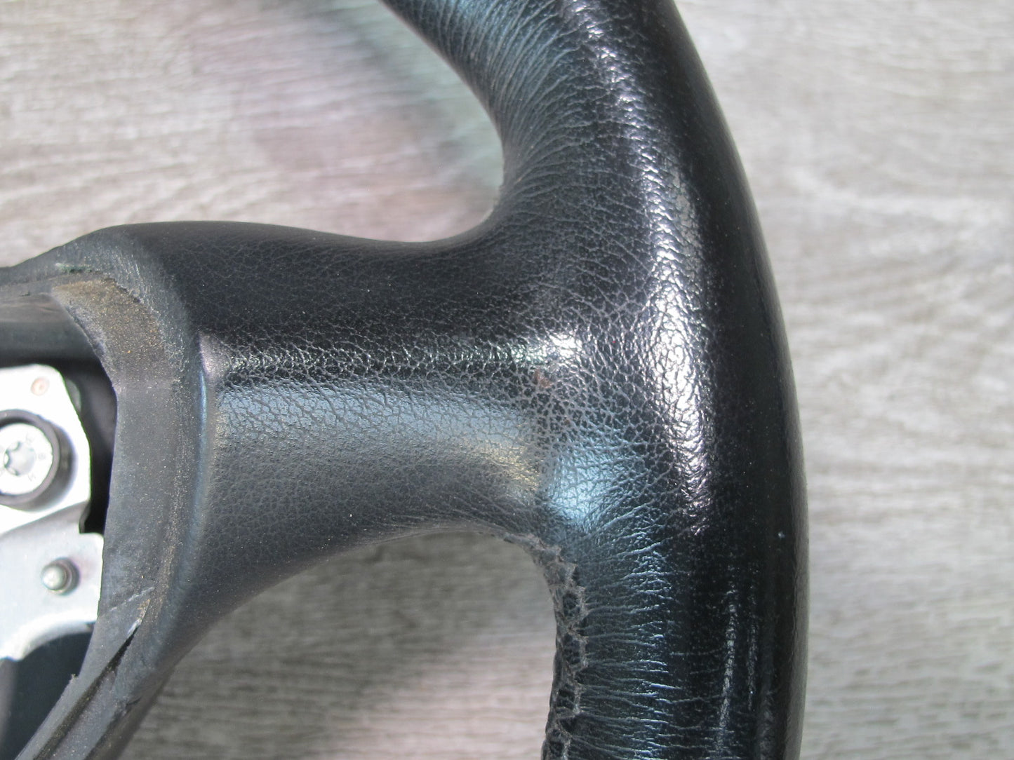 2000-2004 Porsche Boxster 986 M/T 3-SPOKE Driver Steering Leather Black