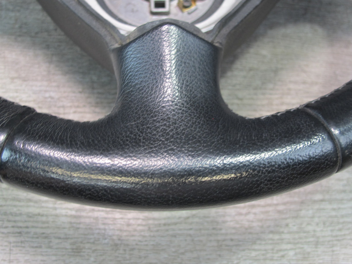 2000-2004 Porsche Boxster 986 M/T 3-SPOKE Driver Steering Leather Black