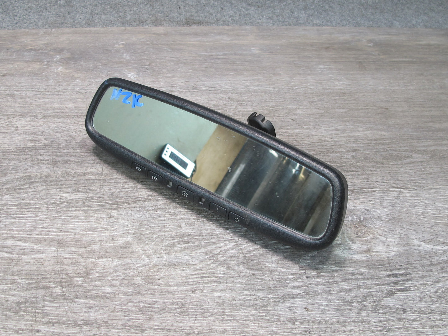 06-09 Nissan 350Z Convert Auto Dimming Interior Rear View Mirror w Homelink OEM