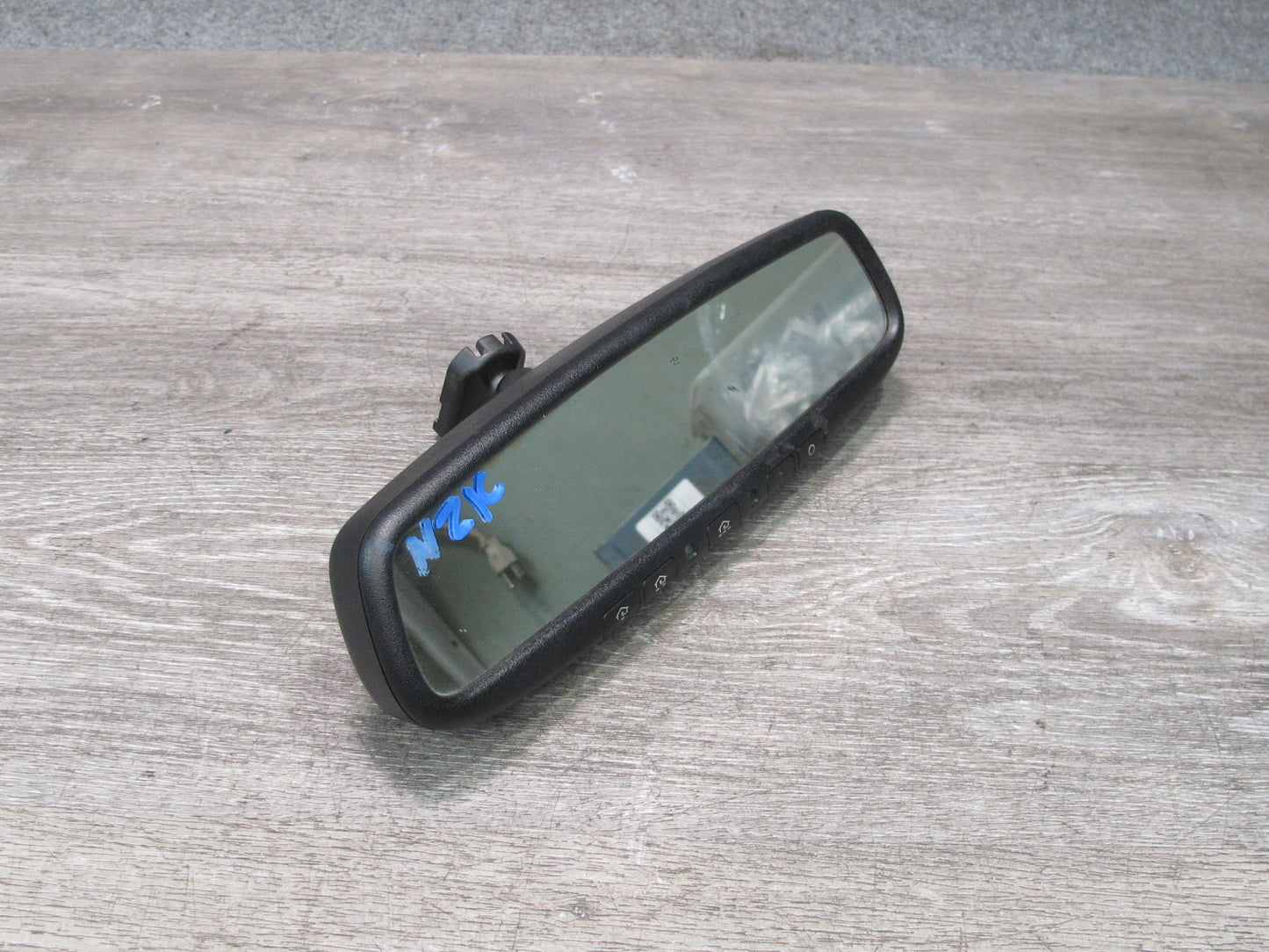 06-09 Nissan 350Z Convert Auto Dimming Interior Rear View Mirror w Homelink OEM