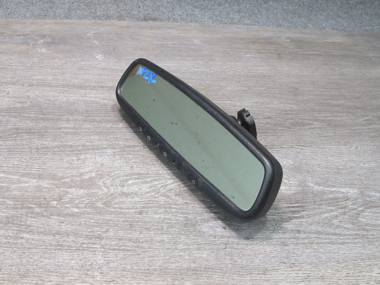 06-09 Nissan 350Z Convert Auto Dimming Interior Rear View Mirror w Homelink OEM