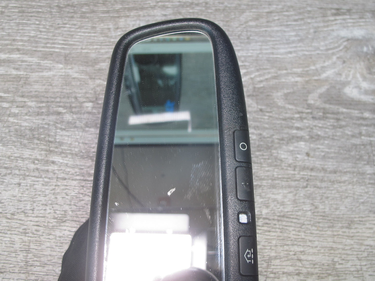 06-09 Nissan 350Z Convert Auto Dimming Interior Rear View Mirror w Homelink OEM