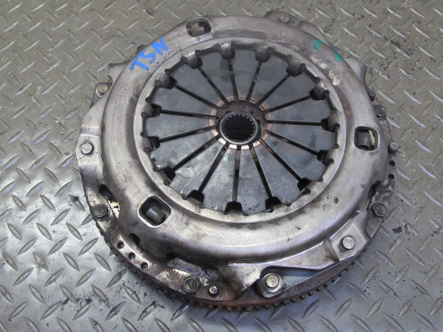 89-92 Toyota Supra MA70L NA W58 M/T Flywheel Clutch Disc Pressure Plate Set OEM