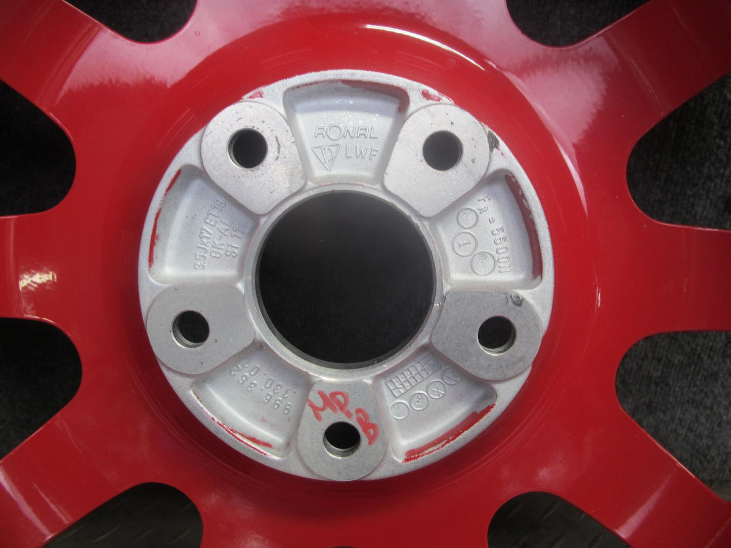 97-04 Porsche Boxster 986 Emergency Spare Tire Wheel 17x3.5 ET19 Conti 105/95