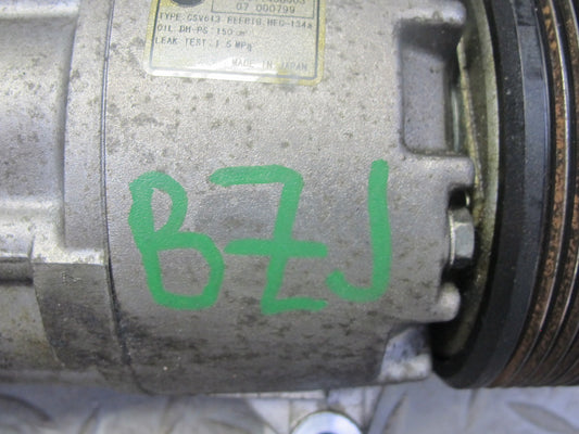 06-08 BMW E85 E86 Z4 3.0L N52 A/C Air Condition Compressor 9145355 OEM