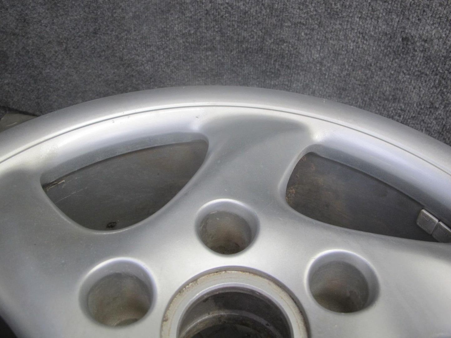 99-05 Porsche 911 Carrera 996 Factory R18" Alloy 5 Spoke Wheel Rim 18X9J ET52