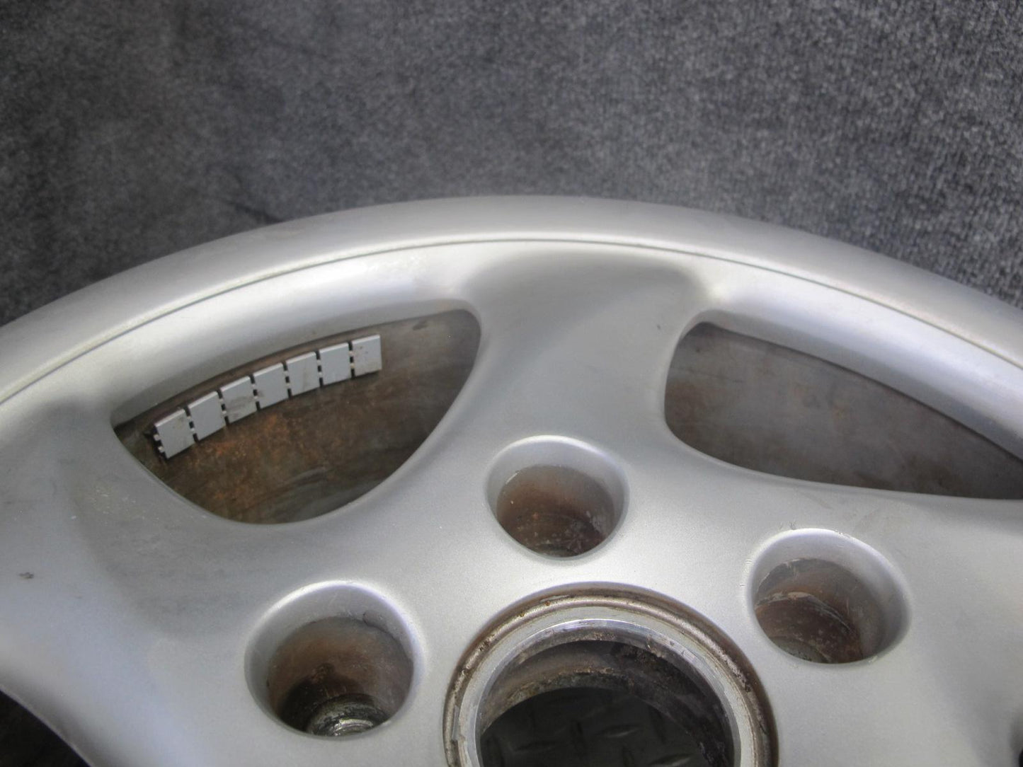 99-05 Porsche 911 Carrera 996 Factory R18" Alloy 5 Spoke Wheel Rim 18X7.5J ET50