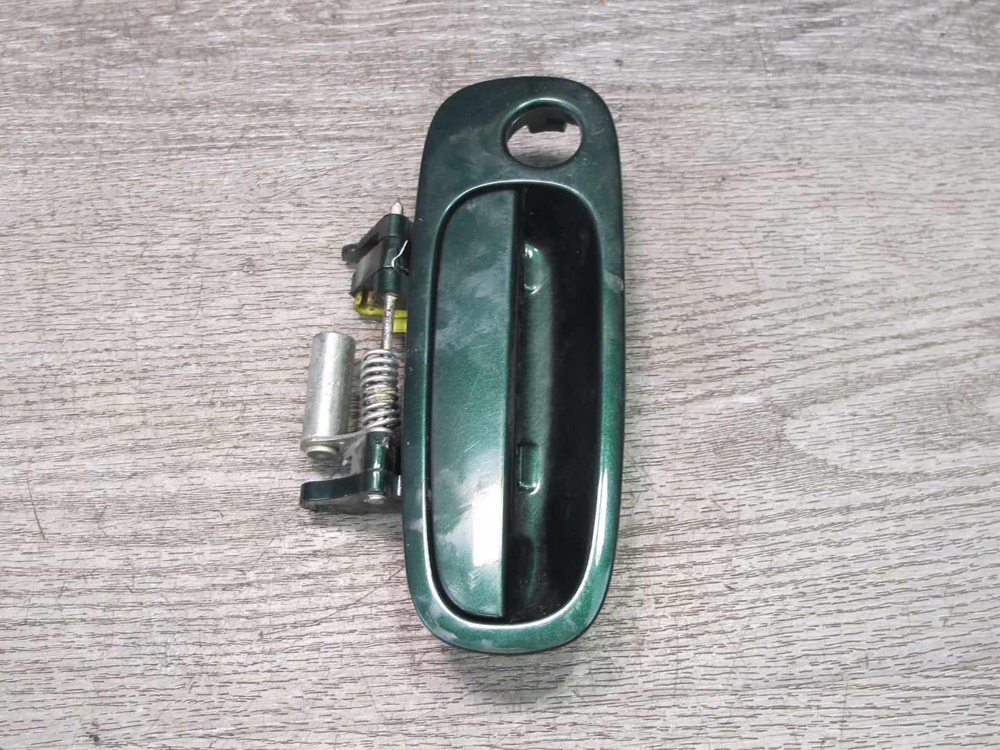 00-05 Toyota MR2 Spyder Set of 2 Left & Right Door Exterior Handle Green OEM
