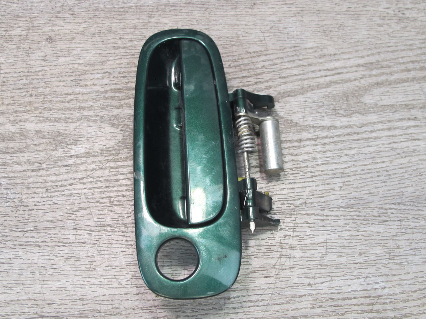 00-05 Toyota MR2 Spyder Set of 2 Left & Right Door Exterior Handle Green OEM