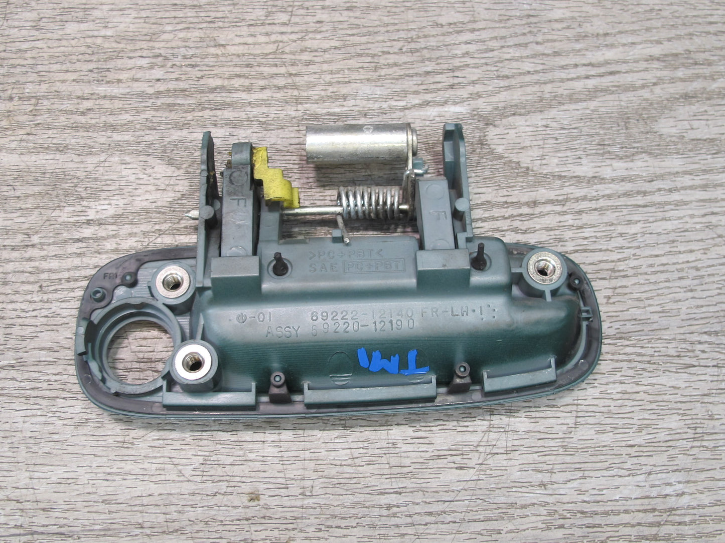 00-05 Toyota MR2 Spyder Set of 2 Left & Right Door Exterior Handle Green OEM