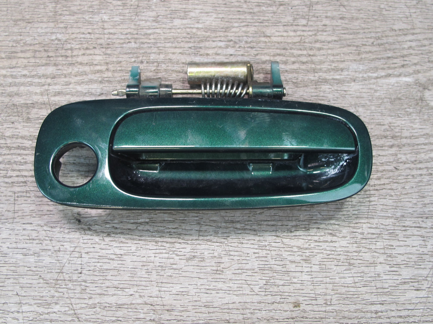 00-05 Toyota MR2 Spyder Set of 2 Left & Right Door Exterior Handle Green OEM