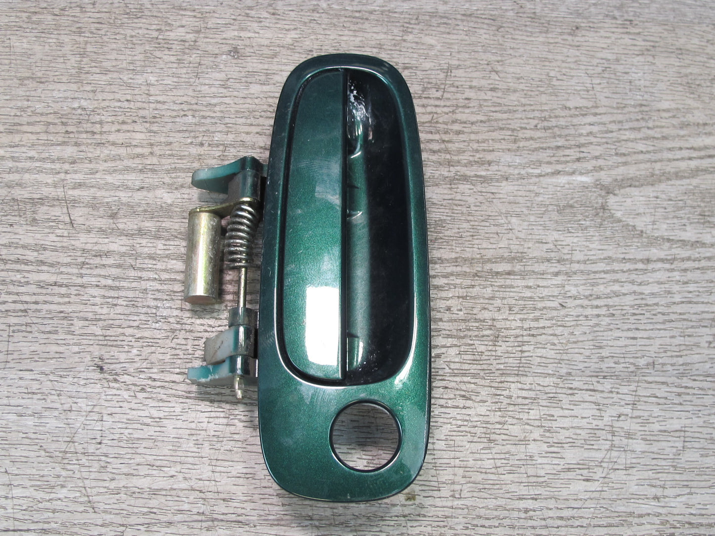 00-05 Toyota MR2 Spyder Set of 2 Left & Right Door Exterior Handle Green OEM