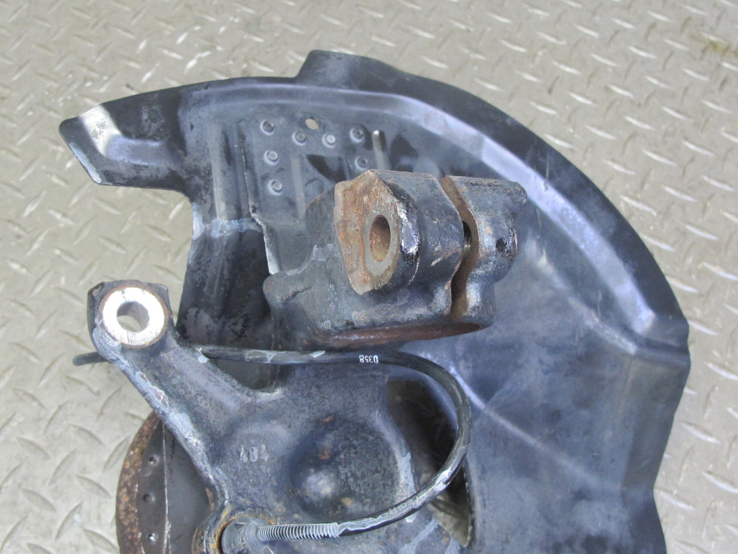 03-08 BMW E85 Z4 RWD Front Left Spindle Knuckle Wheel Hub Bearing 68K Miles OEM