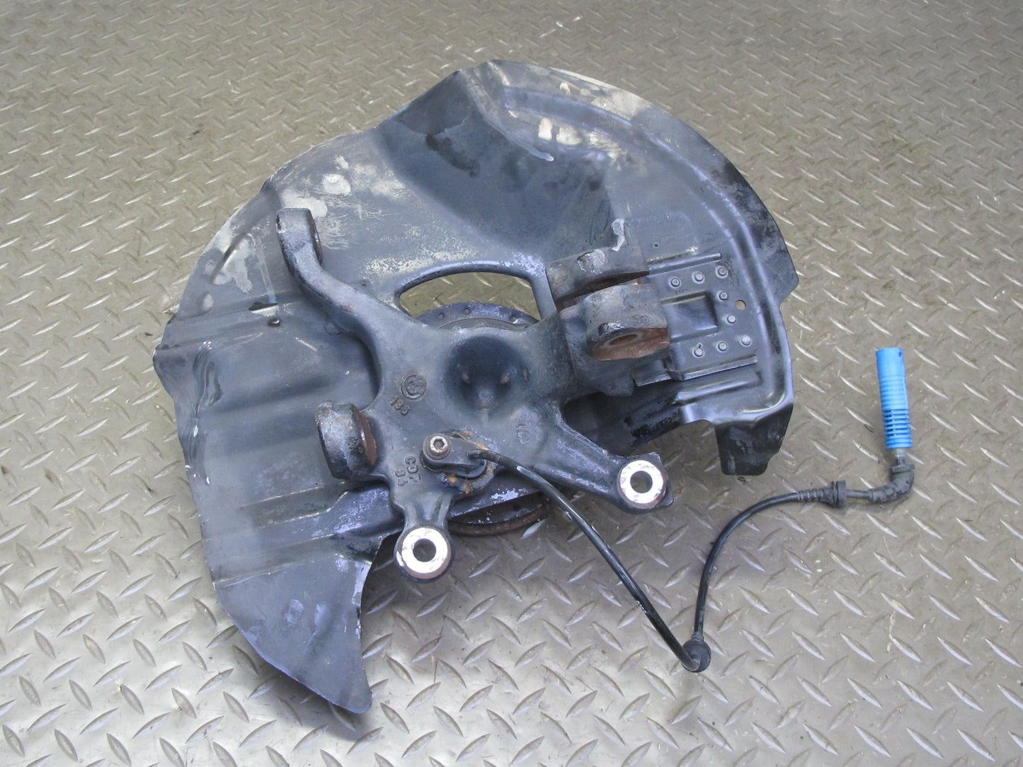 03-08 BMW E85 Z4 RWD Front Right Spindle Knuckle Wheel Hub Bearing 68K Miles OEM