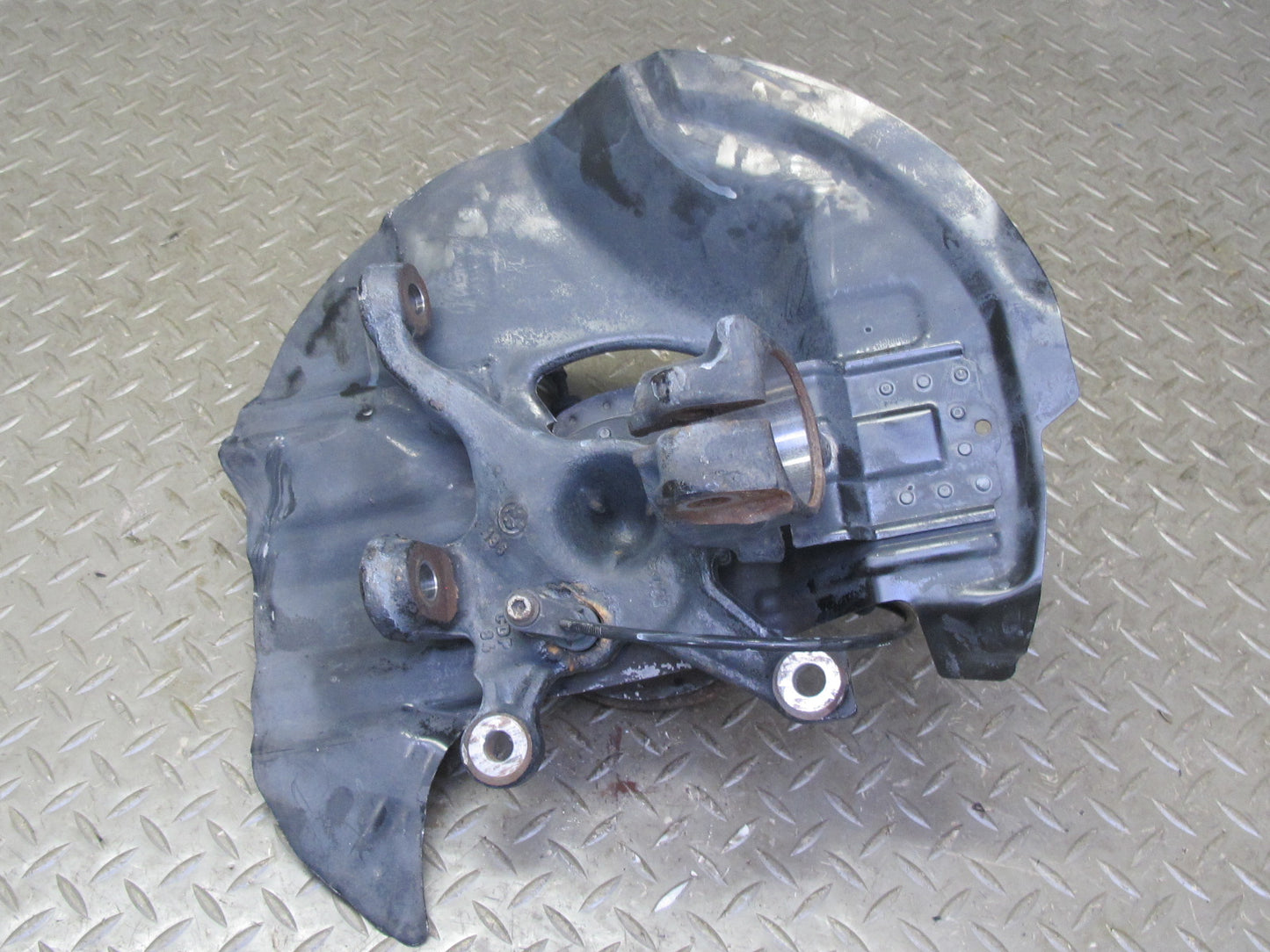 03-08 BMW E85 Z4 RWD Front Right Spindle Knuckle Wheel Hub Bearing 68K Miles OEM