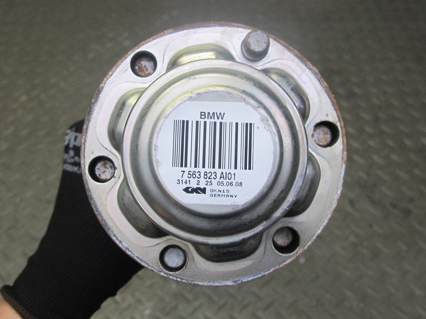 06-08 BMW E86 E85 Z4 N52 3.0L A/T Rear Left Suspension Axle Shaft 68K Miles OEM