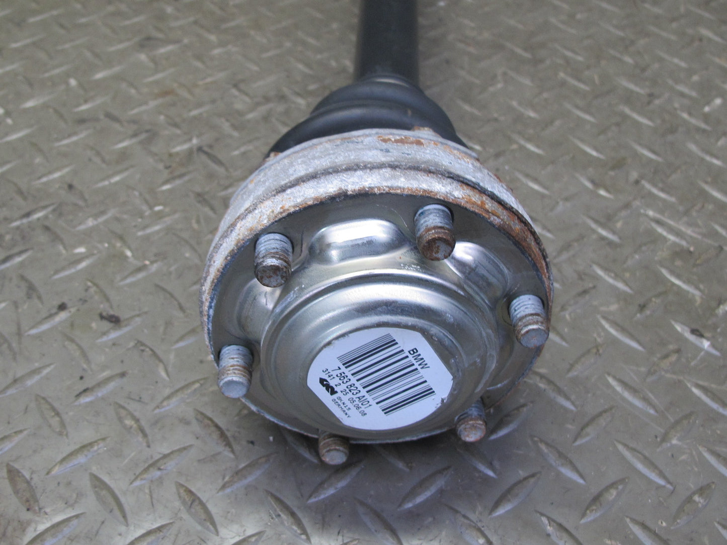 06-08 BMW E86 E85 Z4 N52 3.0L A/T Rear Left Suspension Axle Shaft 68K Miles OEM
