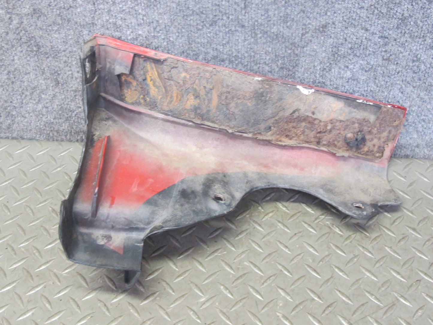 86-92 Toyota Supra MK3 Front Left & Right MUD Flap Guard Set RED Pearl OEM